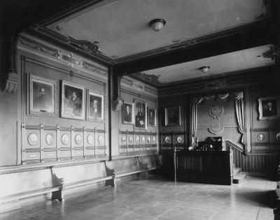 Philodemic Room in Healy Hall, 1910