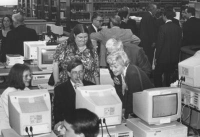 Blommer Science Library Opening