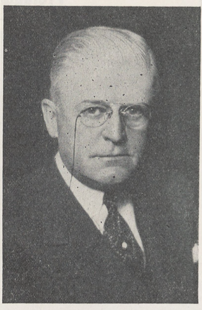 Portrait of Frank J. Hogan from the October 5, 1938 issue of the Hoya.