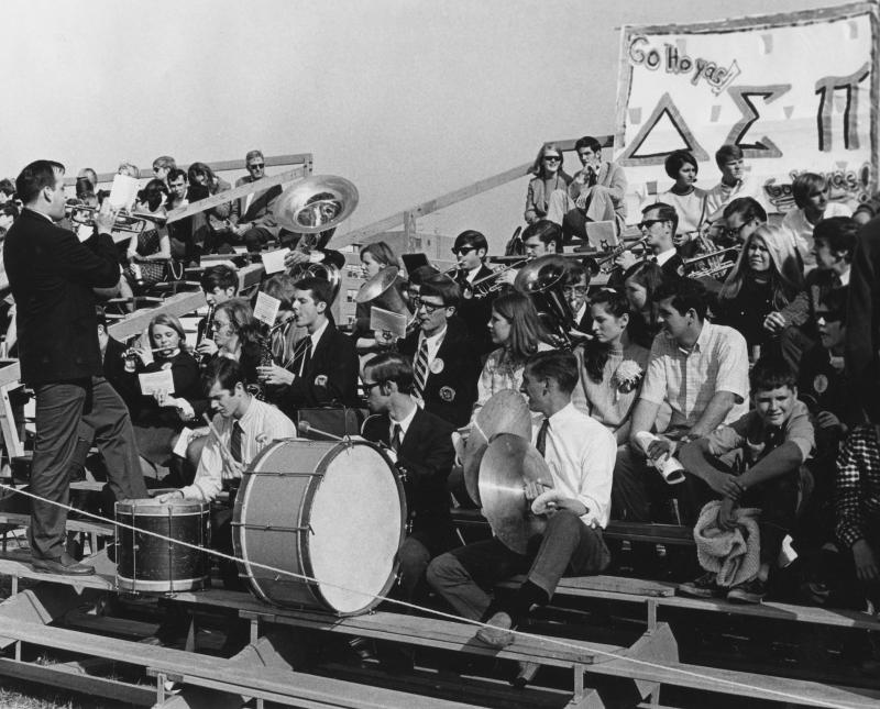 Pep Band at a Georgetown game